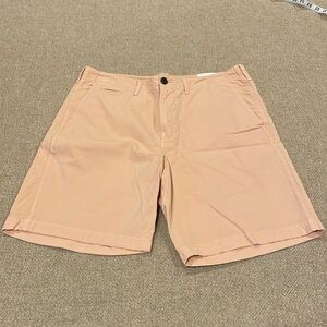 Billy Reid Men 32 Peach Chino Shorts 8” Inseam
